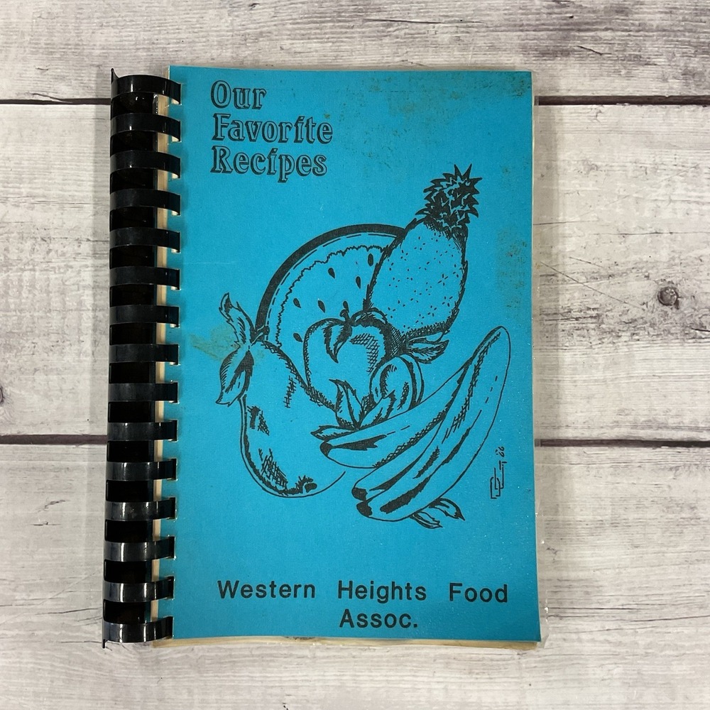 Our Favorite Recipes Cookbook Western Heights Food Association Paperback